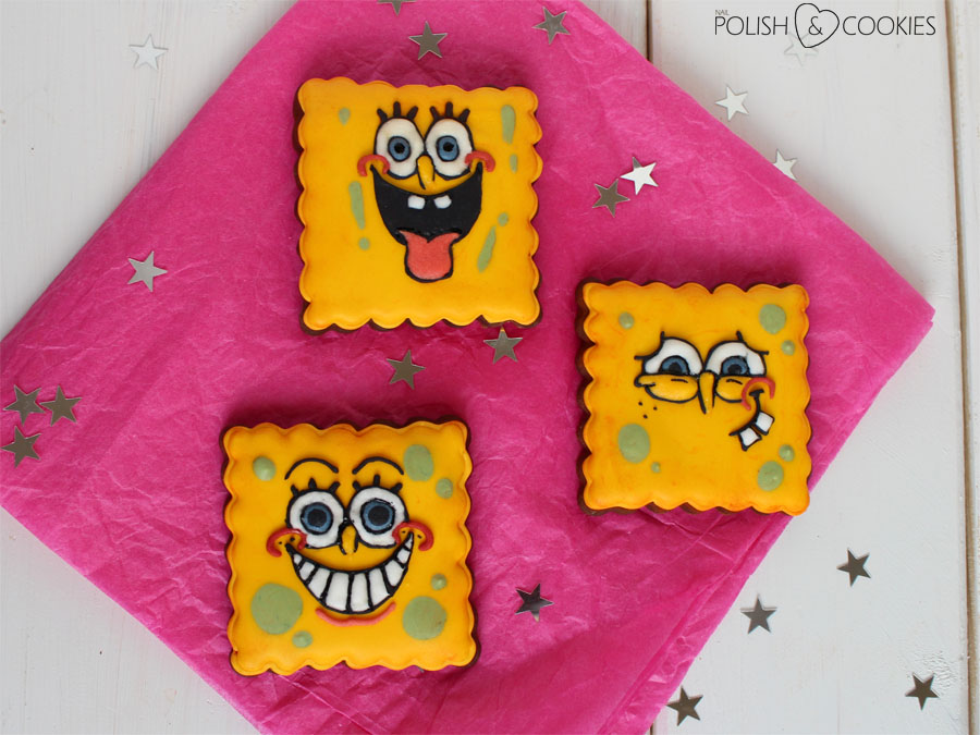 Sponge Bob Cookies Ciasteczka