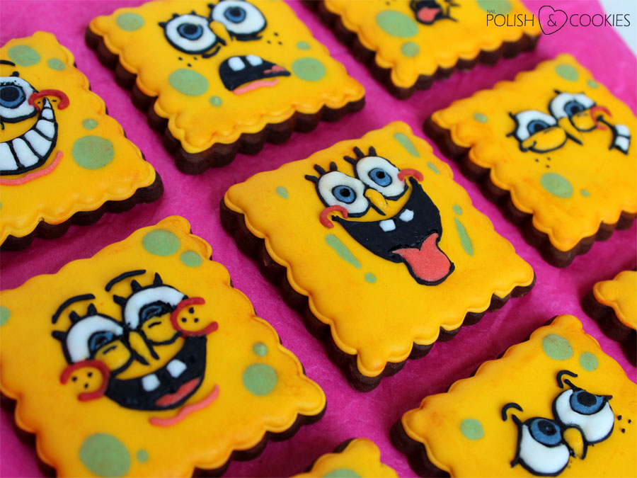 Sponge Bob Cookies Ciasteczka